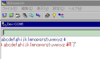 f[^MAcknowrich\ʁieLXg[hj